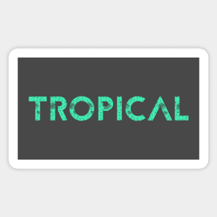 Tropical sign Sticker